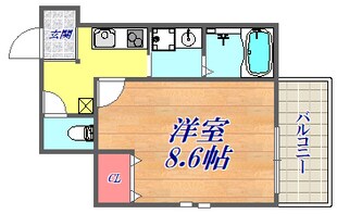 フジパレス阪急武庫之荘駅東の物件間取画像